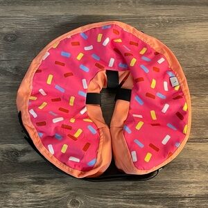 Inflatable adjustable Dog Cone Collar. Size L Soft Cone Collar for‎ Dog donut​